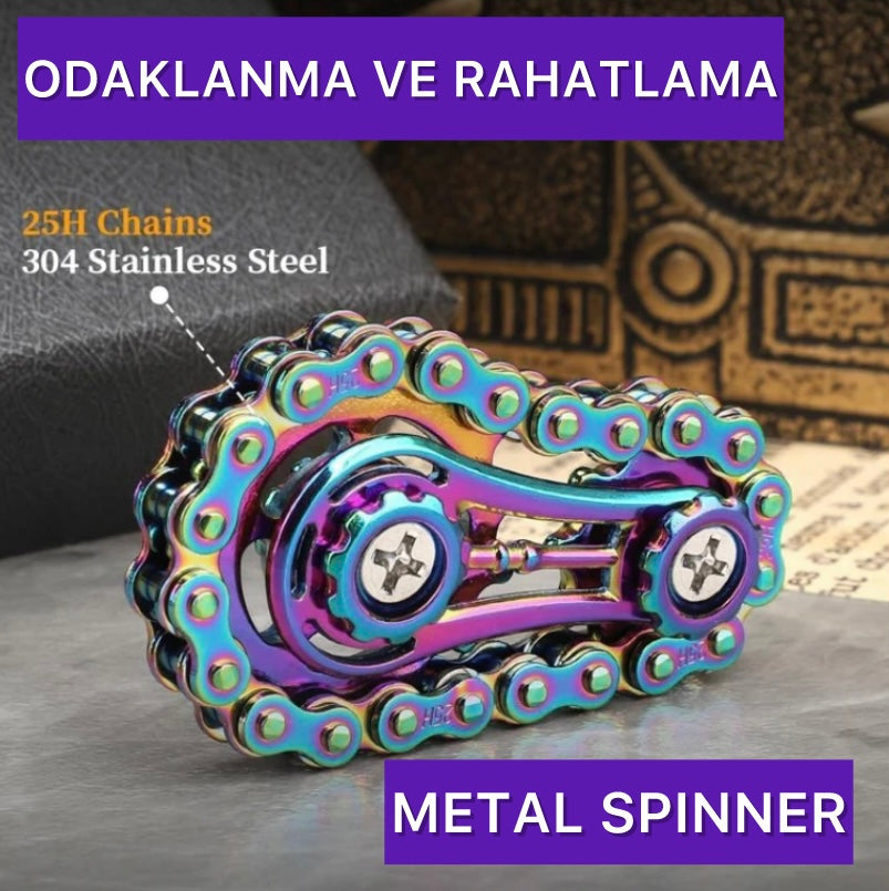 Mekanik Tutkunları İçin Metal Spinner